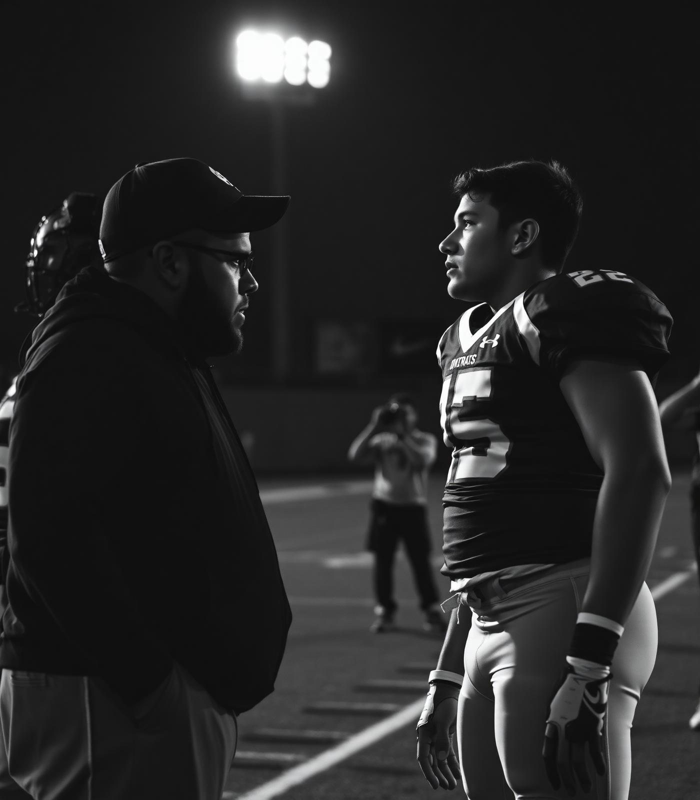 Coach and player